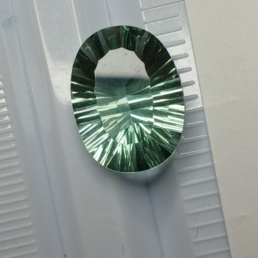 Oval Mint Green FLORITE Gemstone 16X12mm